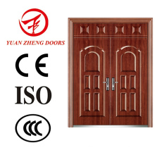 Spanish Steel Double Main Entrance Wooden Door Door Design